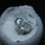 Мужские кольца с лунным камнем