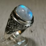 Мужские кольца с лунным камнем