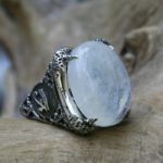 Мужские кольца с лунным камнем